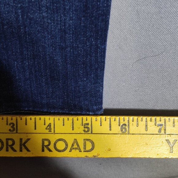 Aeropostale jeans women's size 5/6 ink blue colour Bayla skinny straight leg - Picture 12 of 12